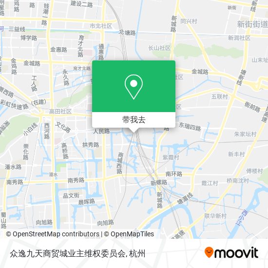 众逸九天商贸城业主维权委员会地图