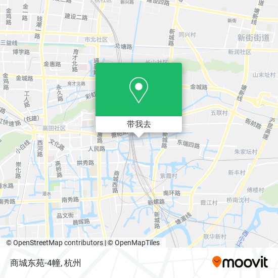 商城东苑-4幢地图