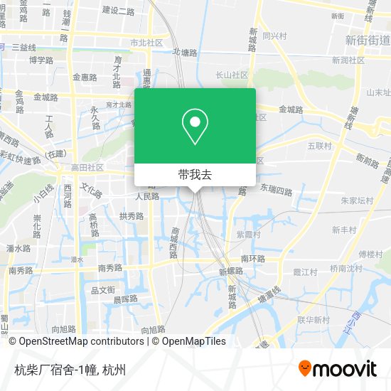 杭柴厂宿舍-1幢地图