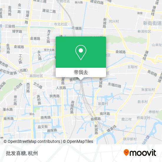批发喜糖地图