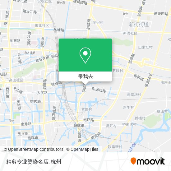 精剪专业烫染名店地图