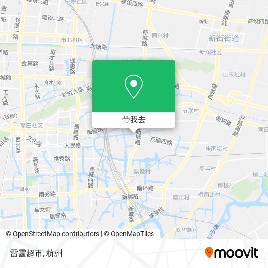雷霆超市地图