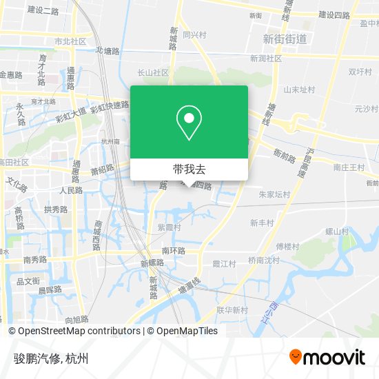 骏鹏汽修地图