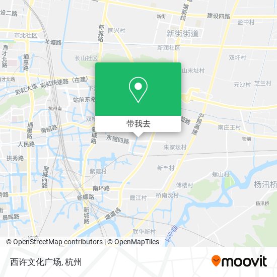 西许文化广场地图