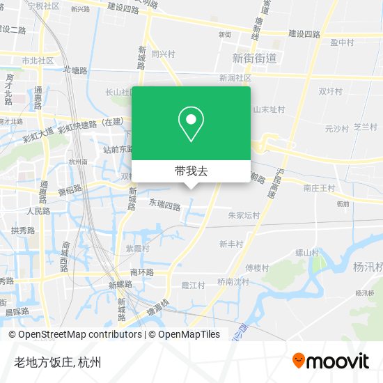 老地方饭庄地图