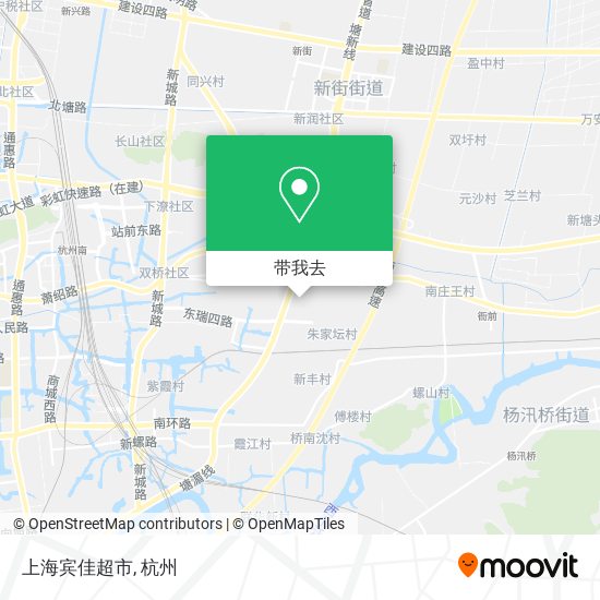 上海宾佳超市地图