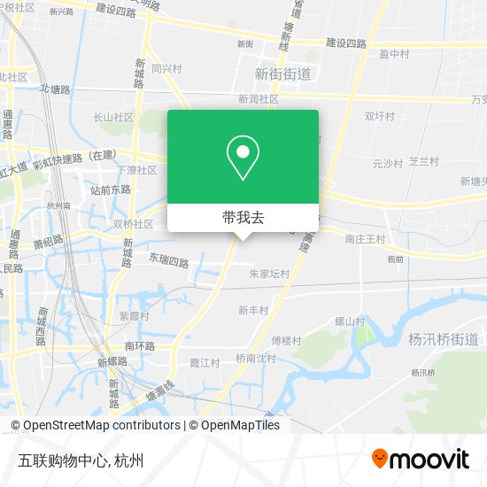 五联购物中心地图