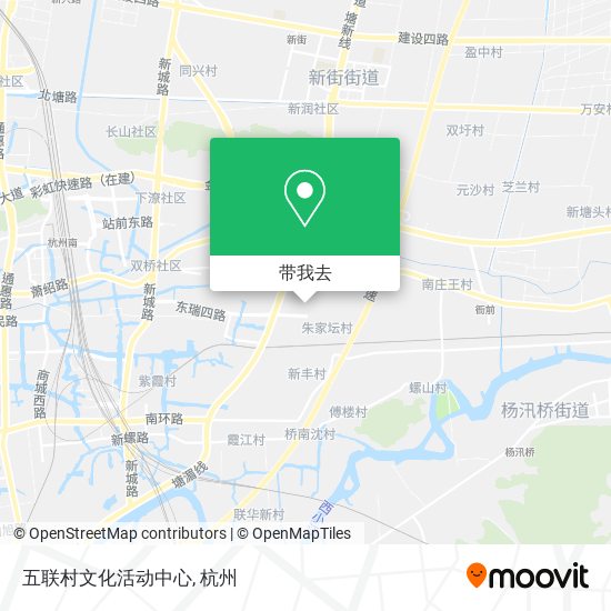 五联村文化活动中心地图