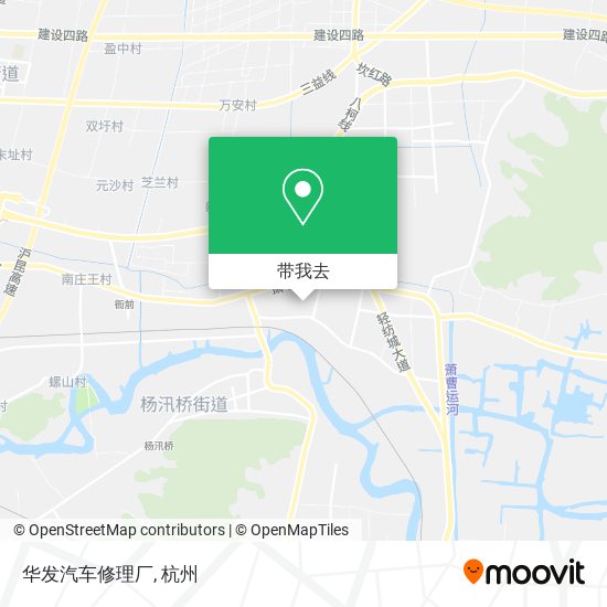 华发汽车修理厂地图