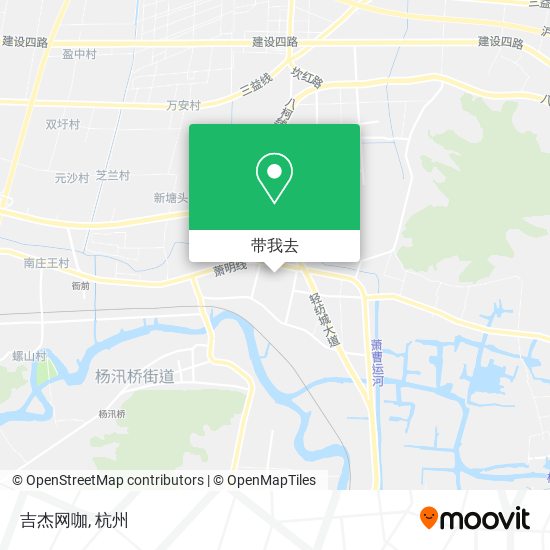 吉杰网咖地图