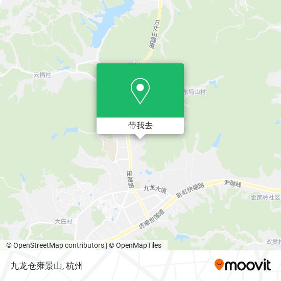 九龙仓雍景山地图