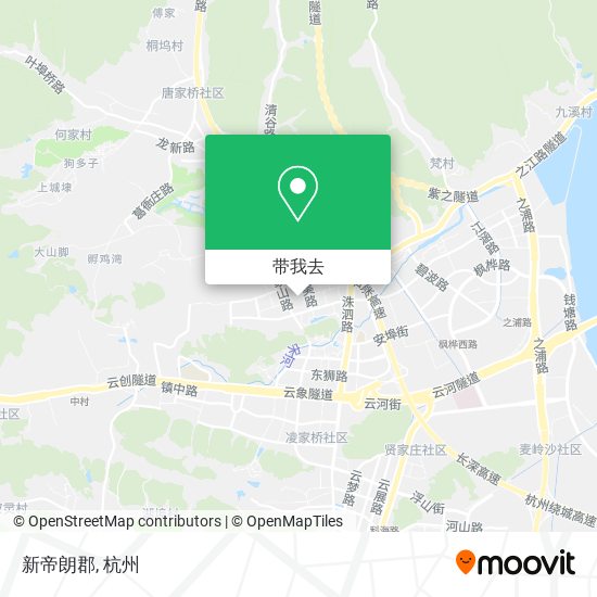 新帝朗郡地图