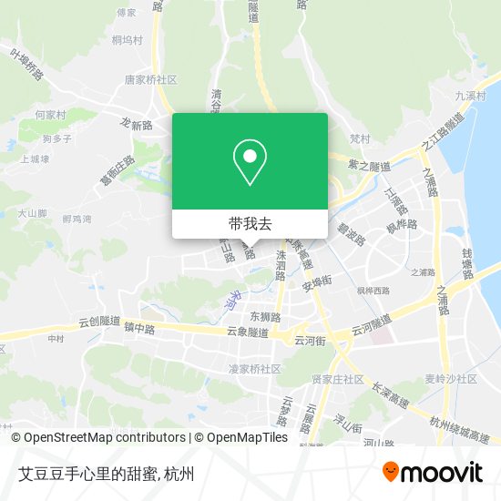 艾豆豆手心里的甜蜜地图