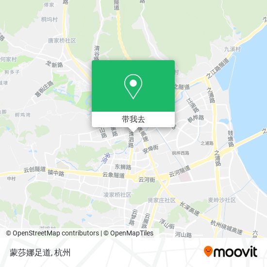 蒙莎娜足道地图