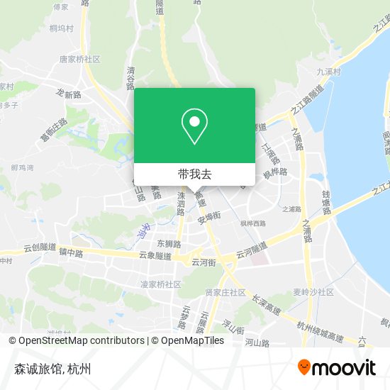 森诚旅馆地图