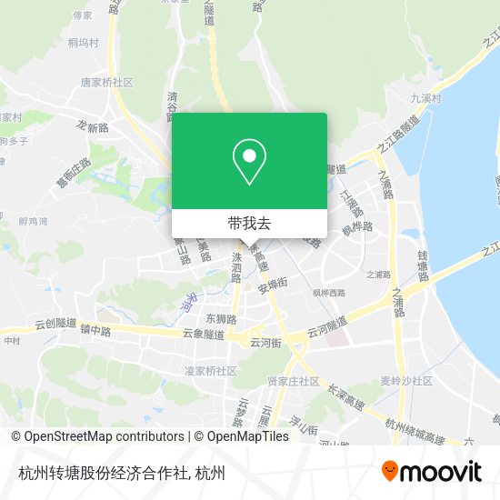 杭州转塘股份经济合作社地图
