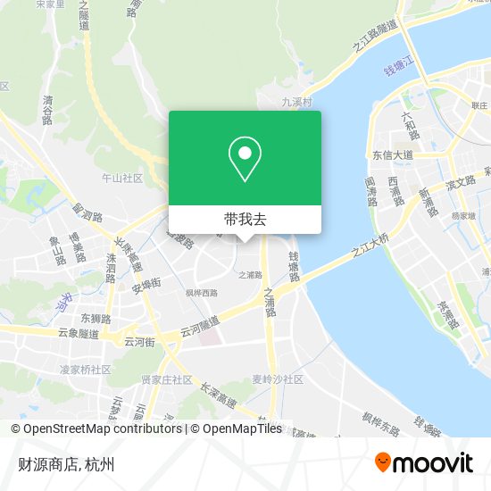 财源商店地图