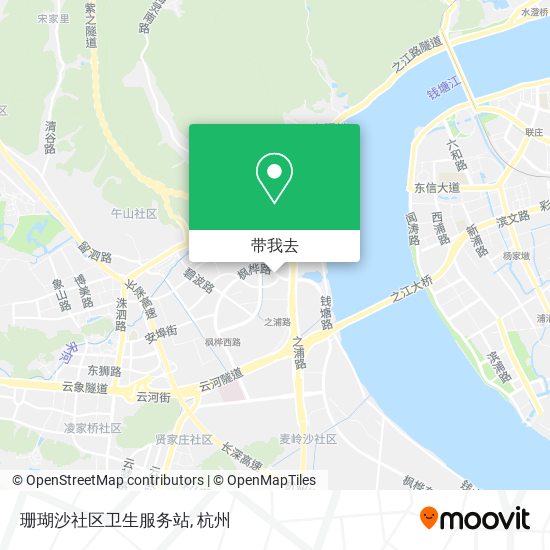 珊瑚沙社区卫生服务站地图