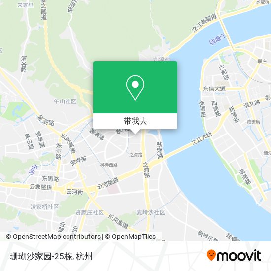 珊瑚沙家园-25栋地图