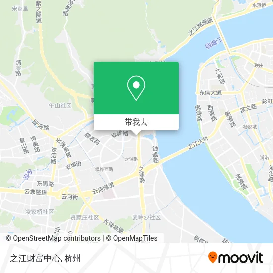 之江财富中心地图