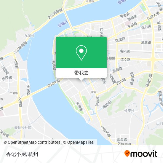 香记小厨地图