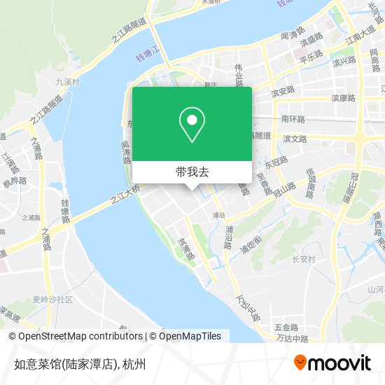 如意菜馆(陆家潭店)地图
