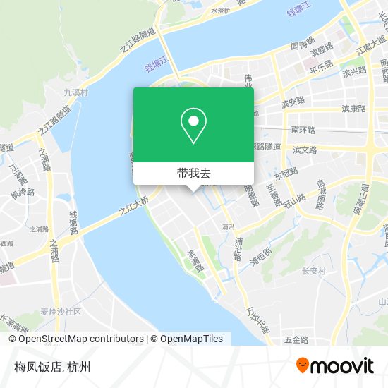 梅凤饭店地图