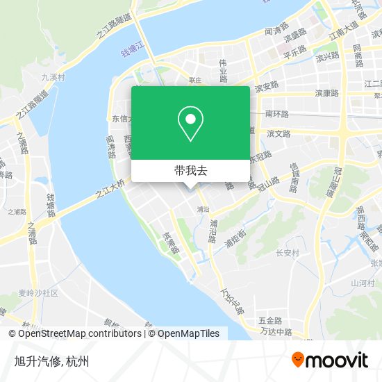 旭升汽修地图