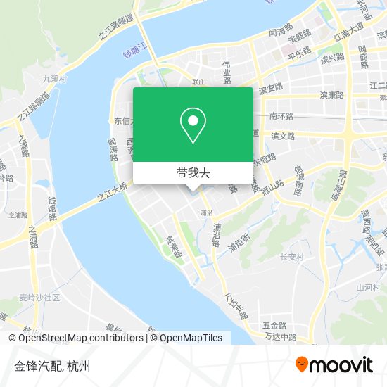 金锋汽配地图
