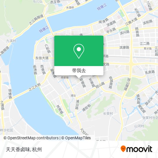 天天香卤味地图