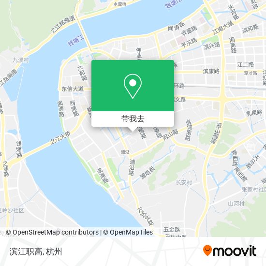 滨江职高地图