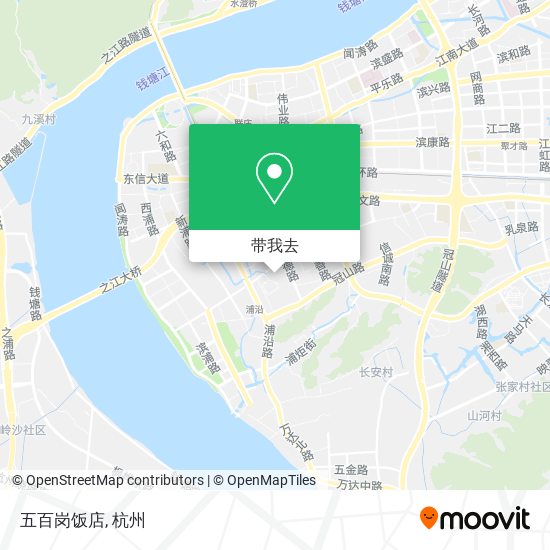 五百岗饭店地图