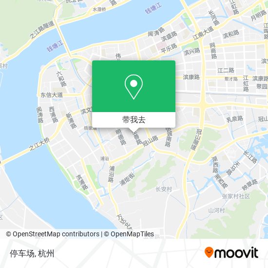停车场地图