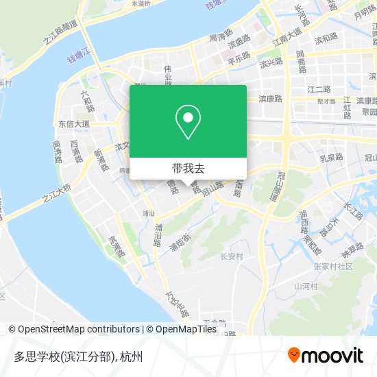多思学校(滨江分部)地图