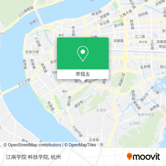 江南学院·科技学院地图