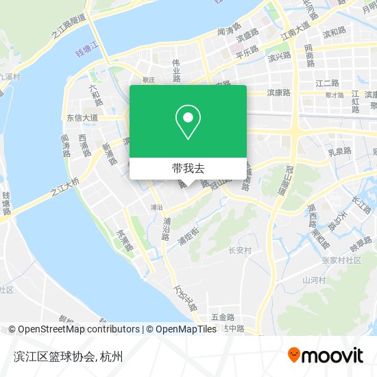滨江区篮球协会地图