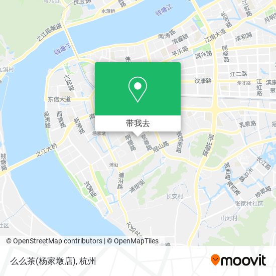 么么茶(杨家墩店)地图