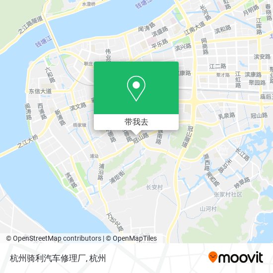 杭州骑利汽车修理厂地图
