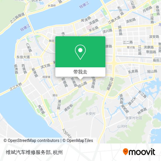 维斌汽车维修服务部地图