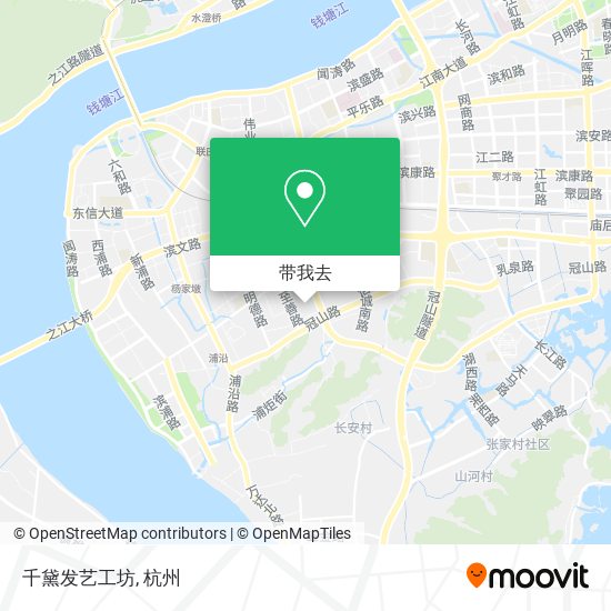 千黛发艺工坊地图
