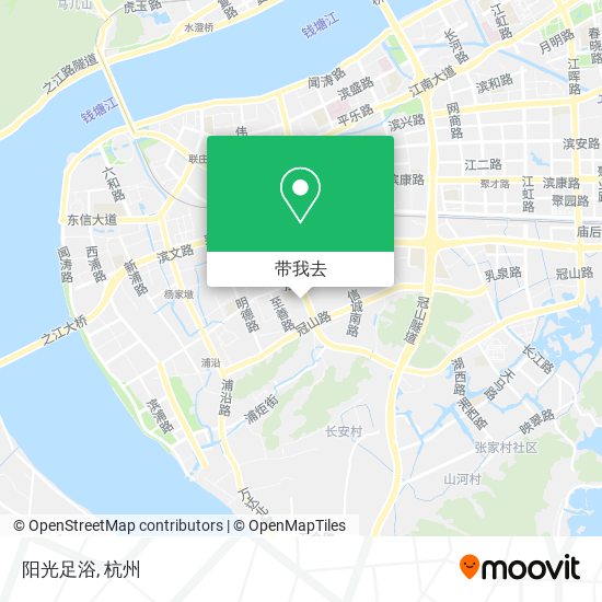 阳光足浴地图