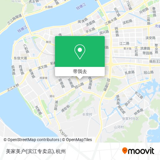美家美户(滨江专卖店)地图