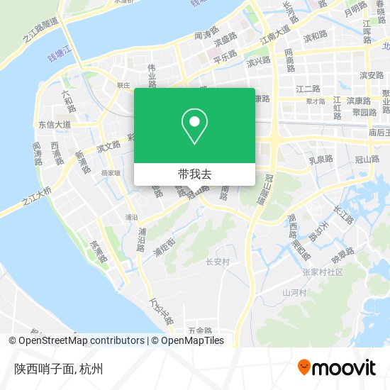 陕西哨子面地图