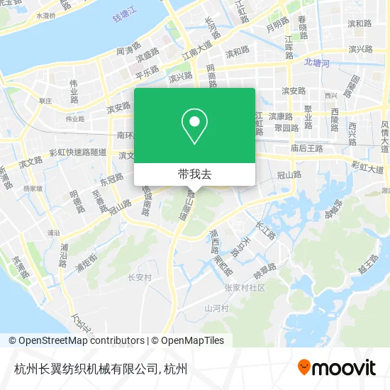 杭州长翼纺织机械有限公司地图