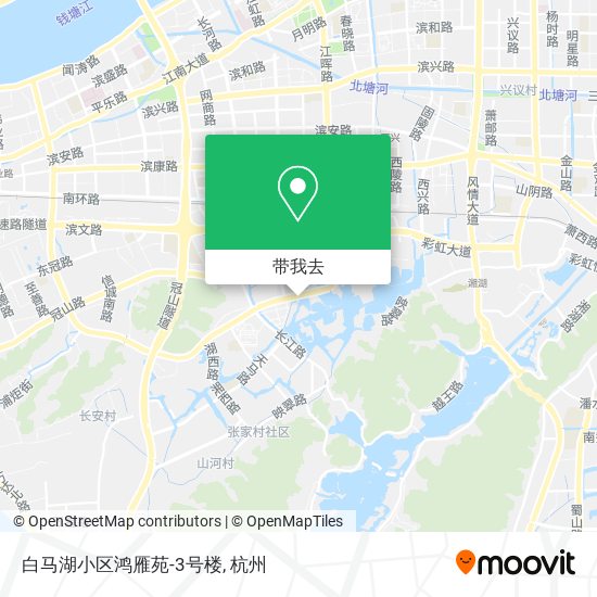 白马湖小区鸿雁苑-3号楼地图