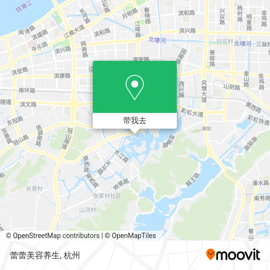 蕾蕾美容养生地图