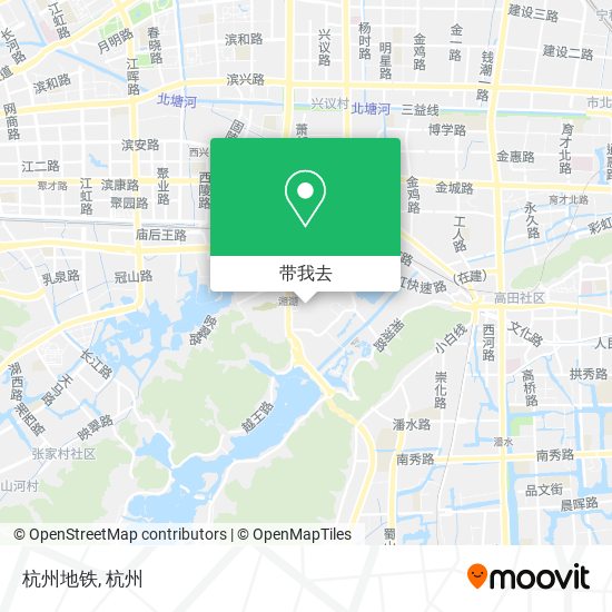 杭州地铁地图