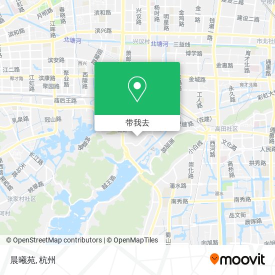晨曦苑地图