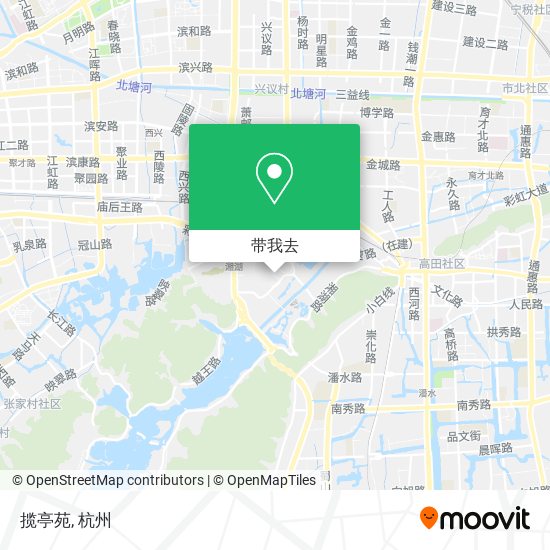 揽亭苑地图