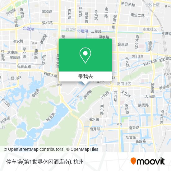 停车场(第1世界休闲酒店南)地图